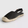 Hátsó pántos espadrill szandál