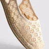 Hátsó pántos espadrill szandál