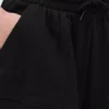 Húzózsinóros jersey rövidnadrág