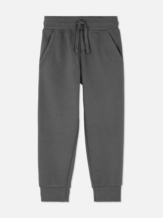 Húzózsinórral ellátott, mandzsettás joggingnadrág