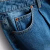 Kiváló minőségű pamut denim, hordószárú farmer