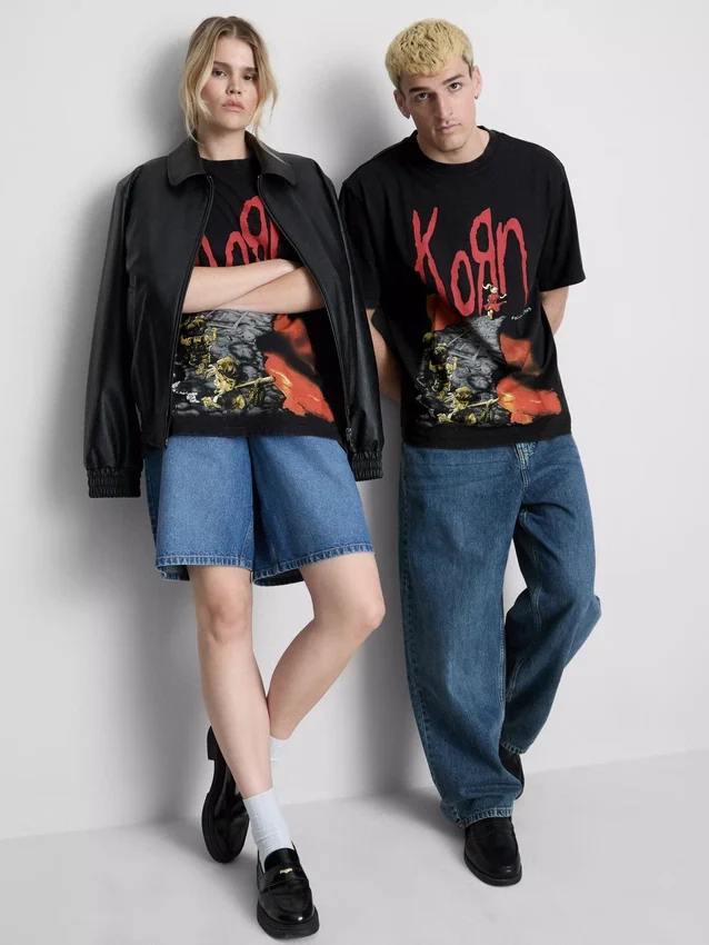 Korn grafikás póló