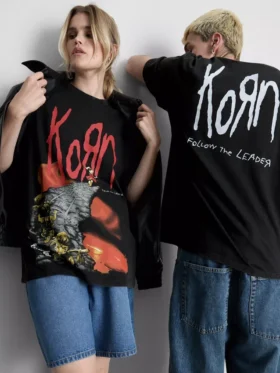 Korn grafikás póló