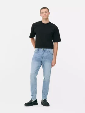 Közepes derékmagasságú skinny farmer