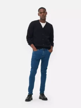 Közepes derékmagasságú skinny farmer