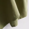Közepes derékmagasságú, széles szárú culotte nadrág