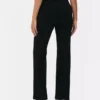 Közepes derékmagasságú, táguló szárú ponte leggings
