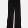 Közepes derékmagasságú, táguló szárú ponte leggings