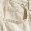 Lazább fazonú farmerrövidnadrág