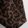 Leopárd mintás sportos capri leggings