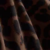 Leopárd mintás sportos capri leggings