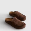 Loafer stílusú papucsszandál