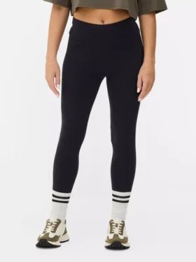 Magas derekú jersey leggings