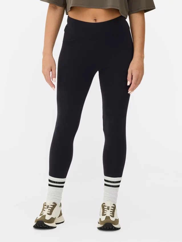 Magas derekú jersey leggings