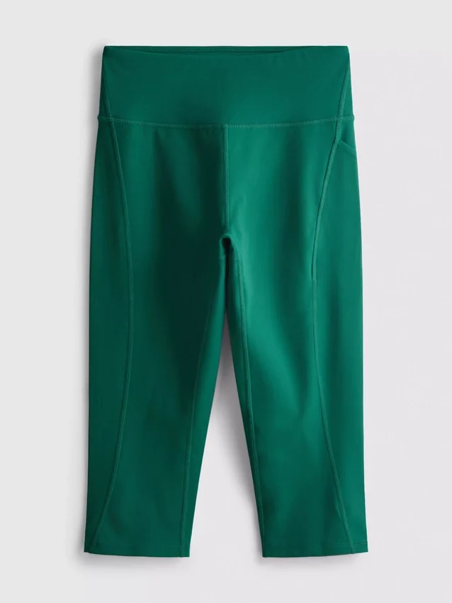 Magas derekú, sportos capri leggings