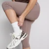 Magas derekú, sportos capri leggings