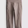 Magas derekú, sportos capri leggings