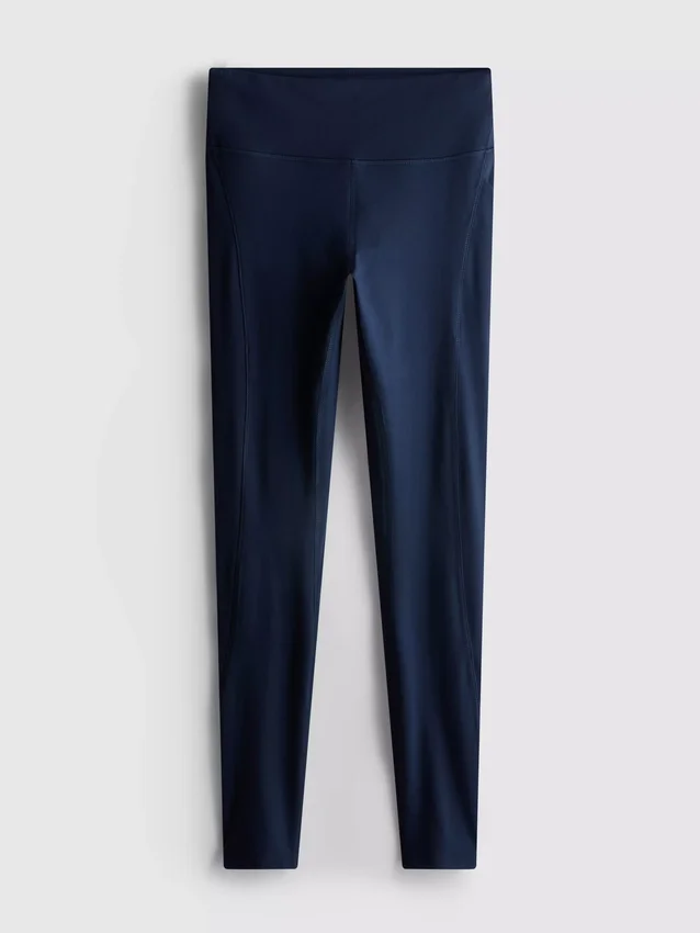 Magas derékú, sima, támasztó sportlegging