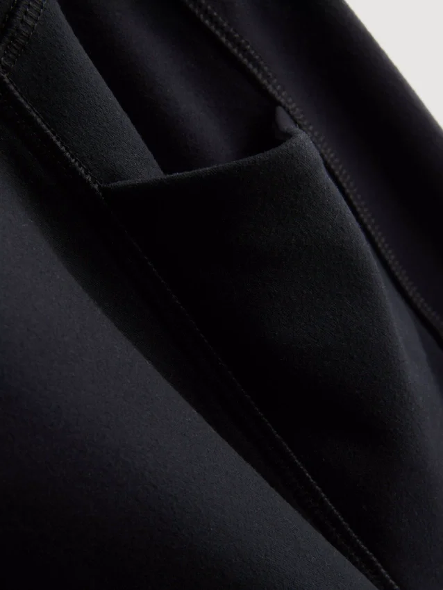 Magas derékú, sima, támasztó sportlegging