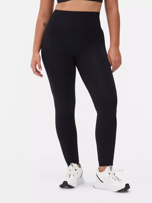 Magas derékú, varratmentes leggings