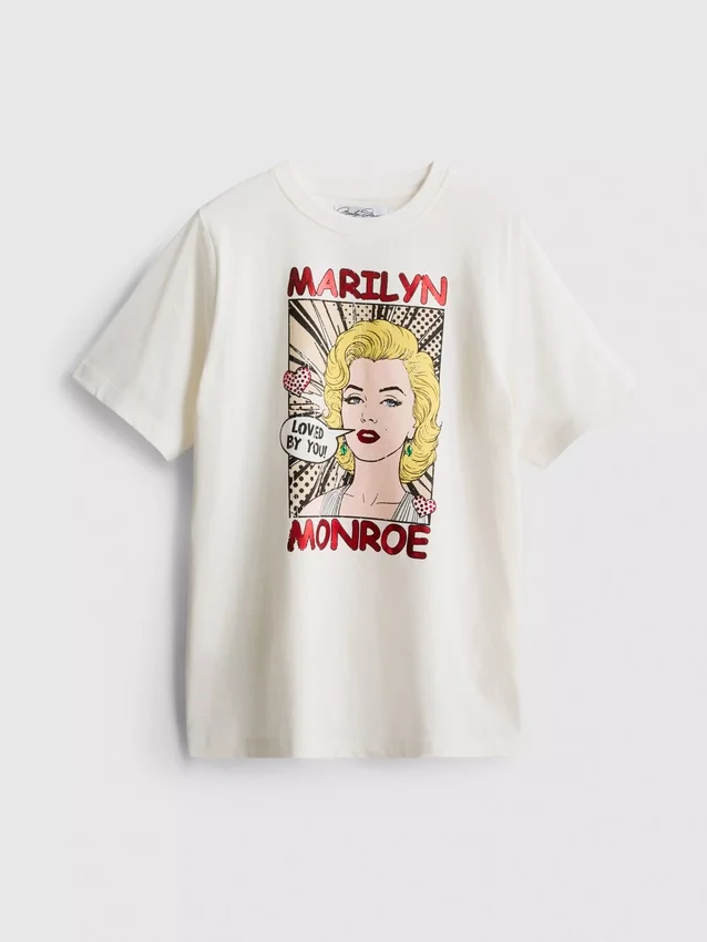 Marilyn Monroe oversize pamut póló