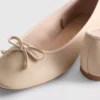 Műbőr balerina cipő