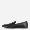 Műbőr csatós loafer
