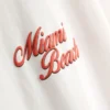 Miami Beach-es grafikás póló