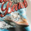 Miami Beach-es grafikás póló
