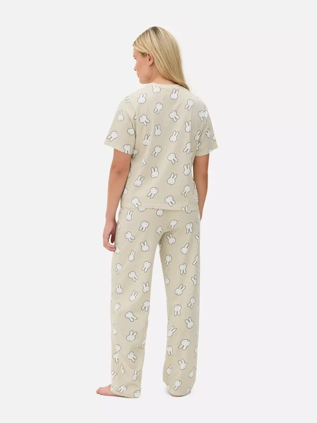 Miffy pamut mintás pizsama