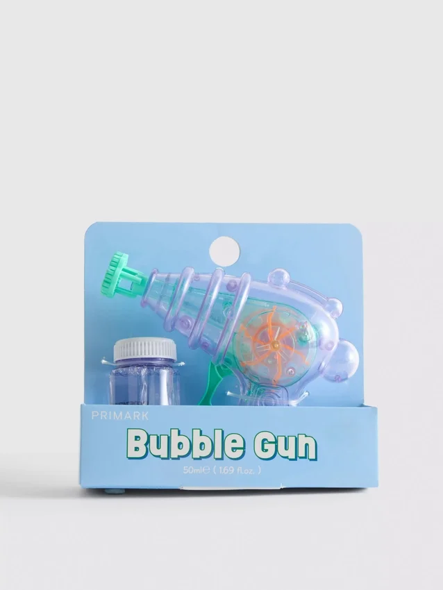 Mini buborékfegyver