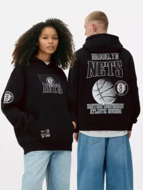 NBA Brooklyn Nets kapucnis pulóver