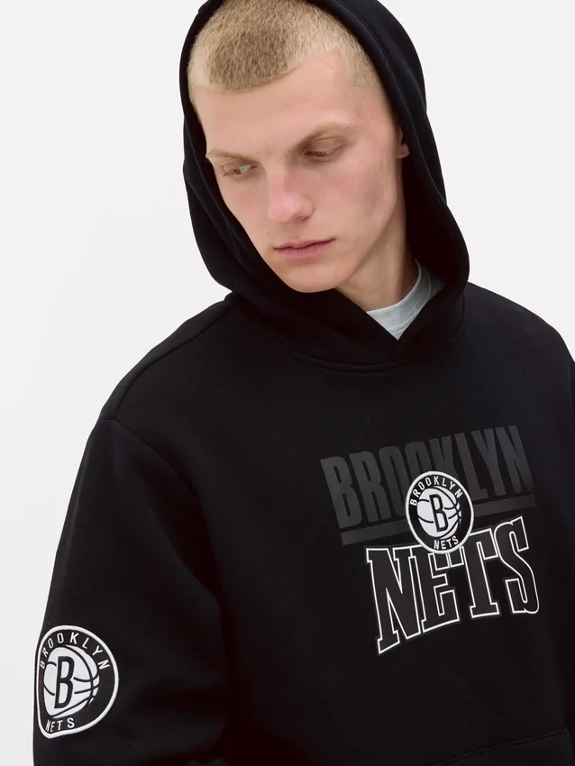 NBA Brooklyn Nets kapucnis pulóver