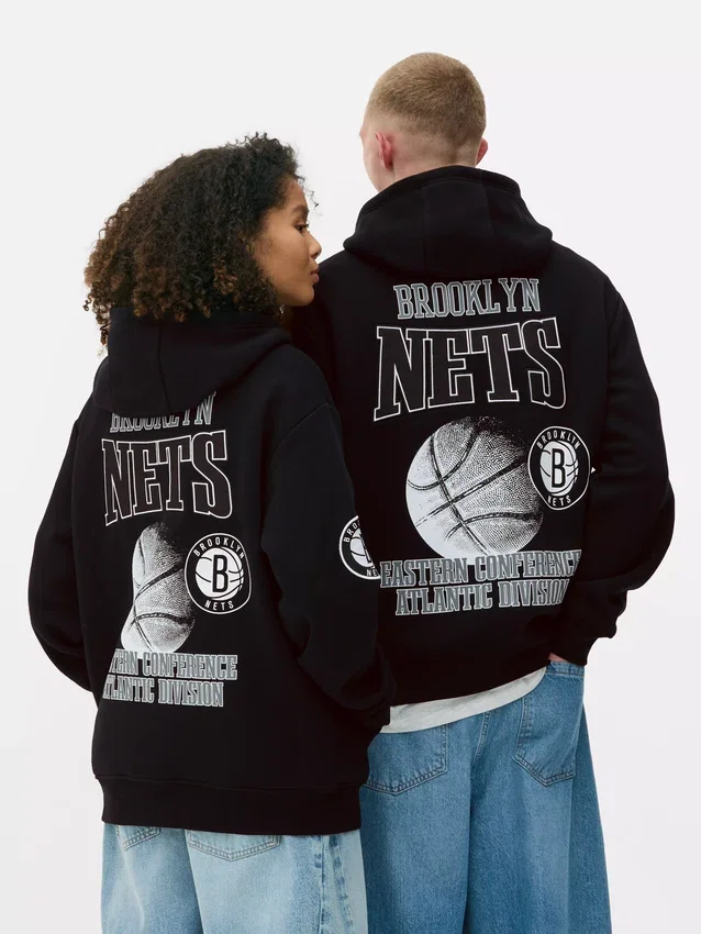 NBA Brooklyn Nets kapucnis pulóver