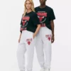 NBA Chicago Bulls húzózsinóros joggingnadrág