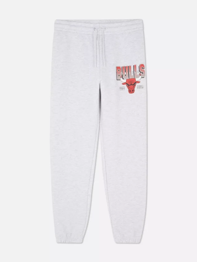 NBA Chicago Bulls húzózsinóros joggingnadrág