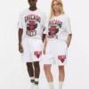NBA Chicago Bulls húzózsinóros rövidnadrág