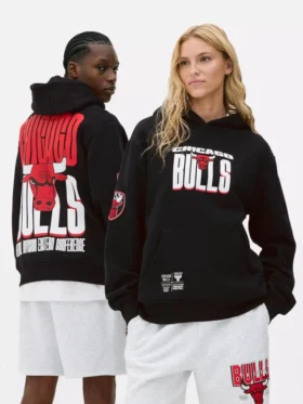 NBA Chicago Bulls kapucnis pulóver