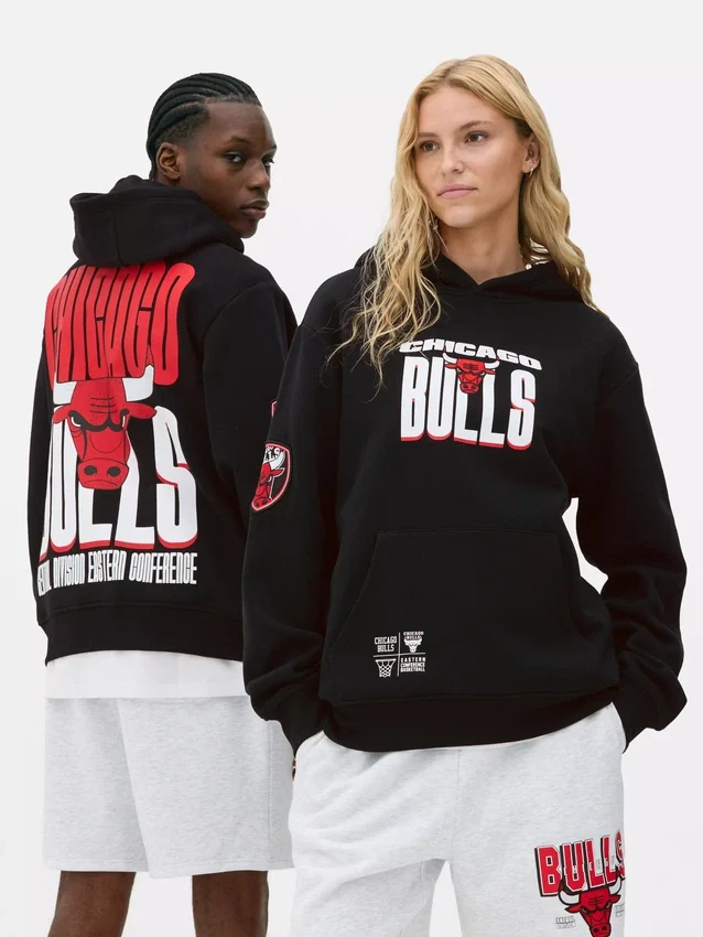 NBA Chicago Bulls kapucnis pulóver