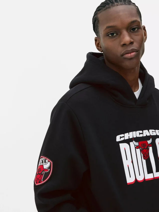 NBA Chicago Bulls kapucnis pulóver
