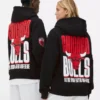 NBA Chicago Bulls kapucnis pulóver