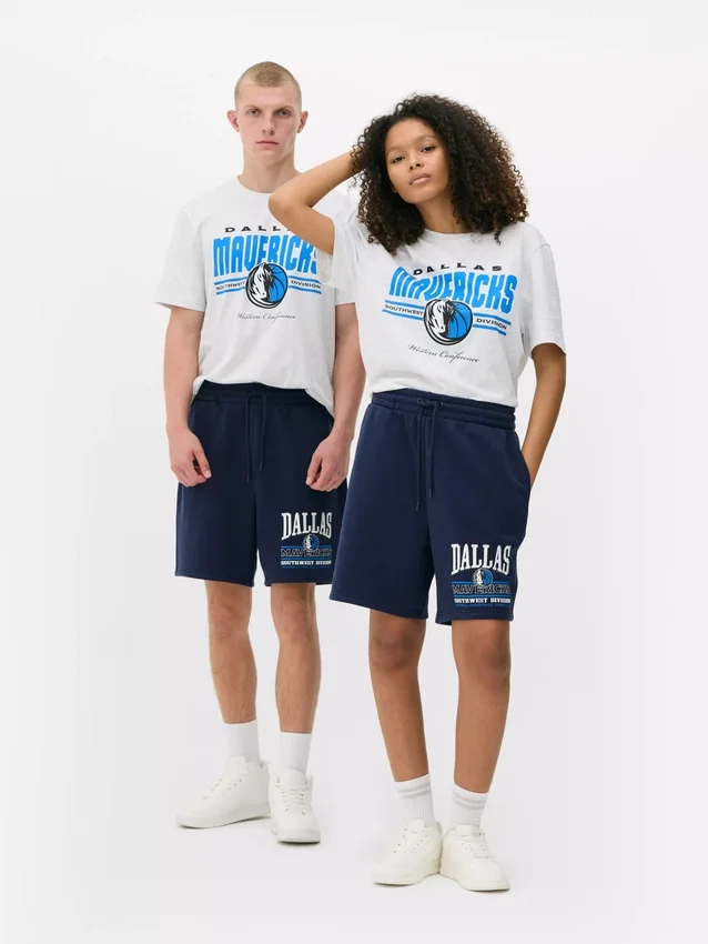 NBA Dallas Mavericks húzózsinóros rövidnadrág