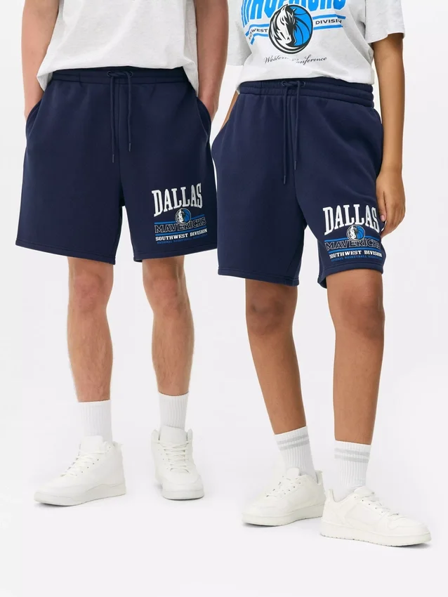 NBA Dallas Mavericks húzózsinóros rövidnadrág