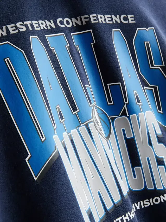 NBA Dallas Mavericks kapucnis pulóver