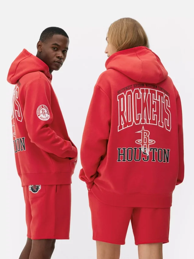 NBA Houston Rockets kapucnis pulóver