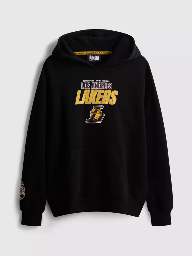 NBA Los Angeles Lakers pulóver kapucnis pulóver