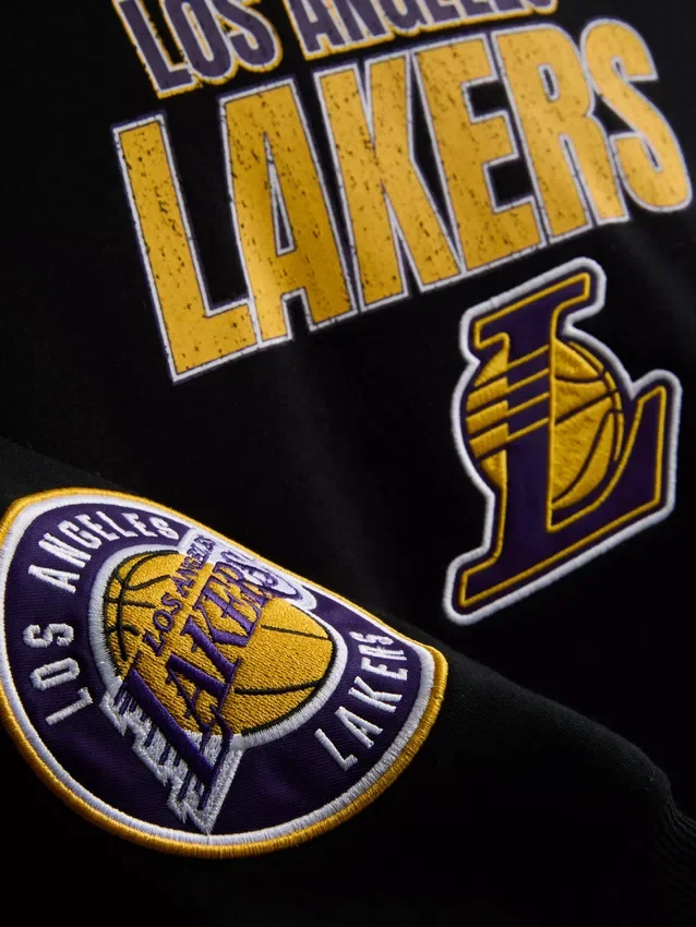 NBA Los Angeles Lakers pulóver kapucnis pulóver
