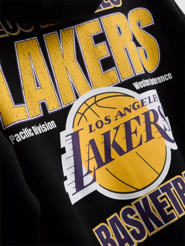 NBA Los Angeles Lakers pulóver kapucnis pulóver