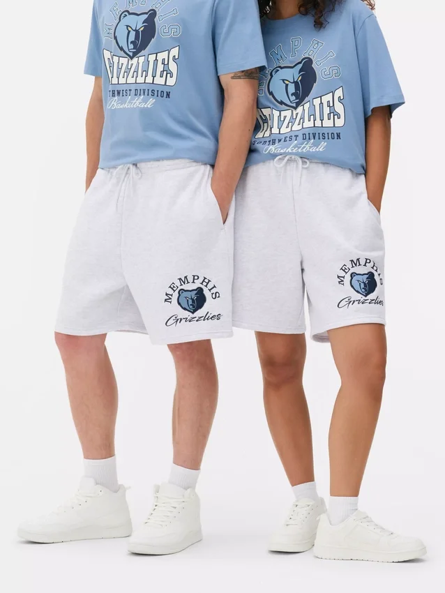 NBA Memphis Grizzlies húzózsinóros rövidnadrág
