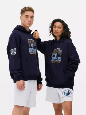 NBA Memphis Grizzlies kapucnis pulóver